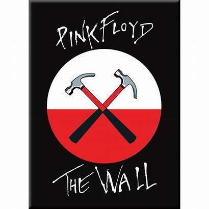 Floyd Pink Wall Hammers Flat Magnet