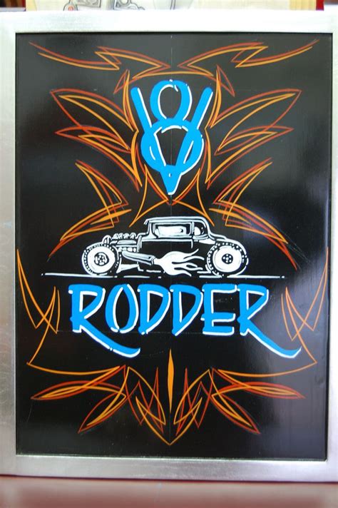 Pinstriping Pinstriping Skull Wallpaper Rodder