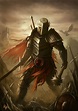 Cool picture of a medieval knight and the battle... | Fantasy rpg ...