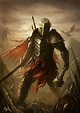 Cool picture of a medieval knight and the battle... | Fantasy rpg ...