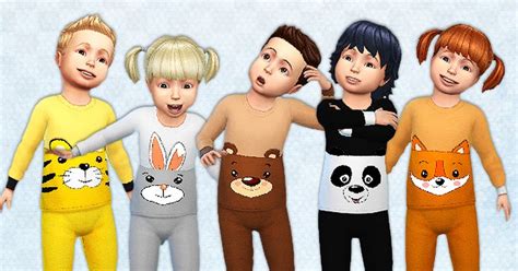 Sims 4 Ccs The Best Toddlers Set By Sonata77