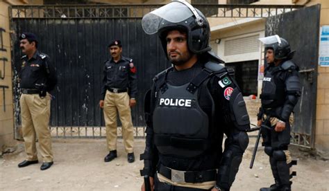 Blasphemy Pakistan Police Arrest Dozens For Setting Station On Fire