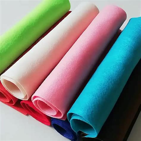 High Quality Colored Nonwoven Polyester Felt Rolls 2m Width Buy