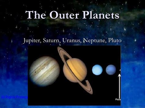 The Outer Planets