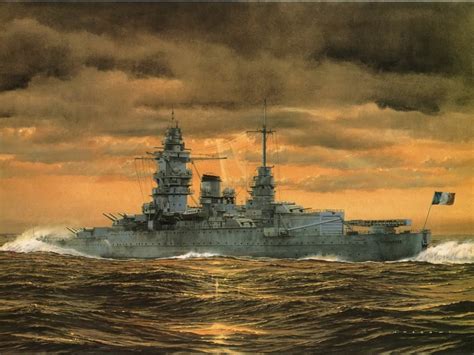 Battleship Bismarck Artwork
