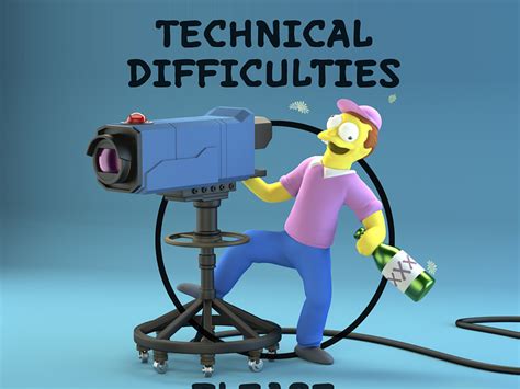 Technical Difficulties Please Stand By By Christopher Schmitt On Dribbble