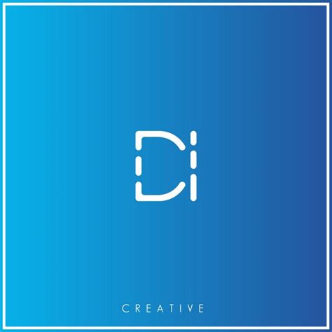 Premium Vector Di Creative Latter Logo Design Premium Vector Creative