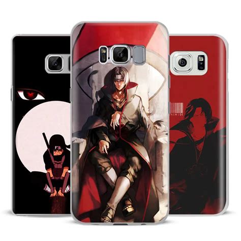 Naruto Itachi Uchiha Phone Case Cover Shell For Samsung Galaxy S4 S5 S6