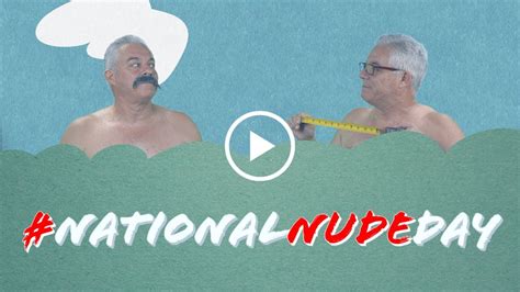 In The Nude National Nude Day YouTube