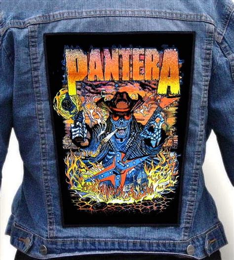 Pantera Cowboys 2 Metalworks Back Patch 80s Metal New Rock Bristol