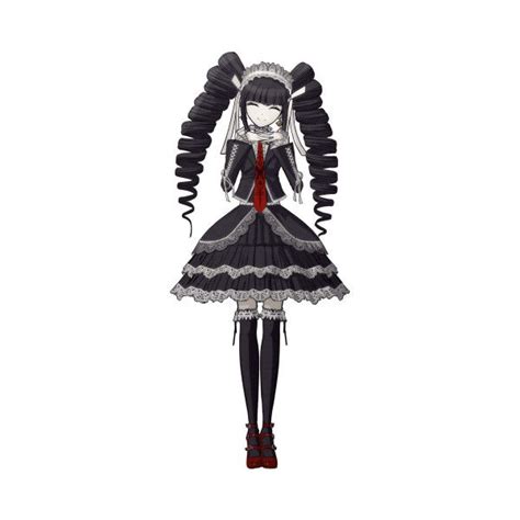 Dangan Ronpa Full Body Sprites Liked On Polyvore Featuring
