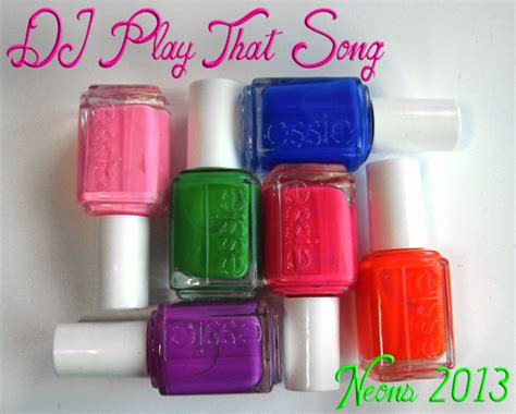 Essie Neons 2013 Nail Polish Collection Swatches And Review All