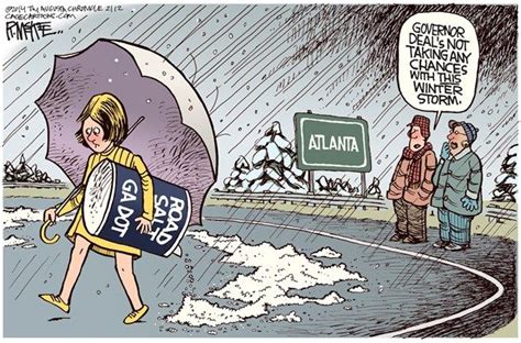 Atlanta Ice Storm ~~~ Feb122014 History In Cartoons Pinterest