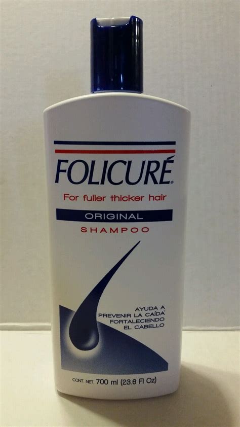 Folicure Original Shampoo For Fuller Thicker Hair 236 Fl Oz