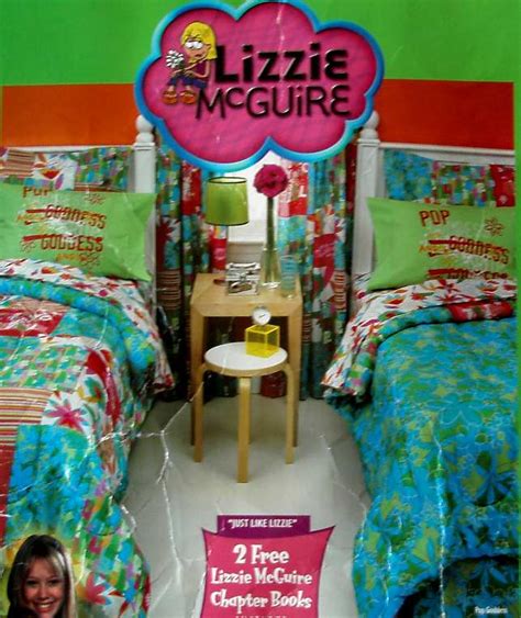 Lizzie Mcguire Full Comforter Sheets Shams Bedskirt Valanc 10pc Bedding