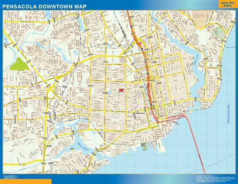 Find the latitude and longitude of pensacola, florida, united states to calculate the travel distance between cities. Look our special Pensacola Downtown map | World Wall Maps ...
