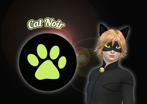 Cat Noir Mask And Ears At My Stuff Sims 4 Updates