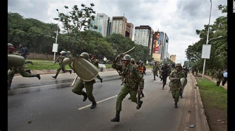 Kenyan Police Under Investigation For Beating Demonstrators