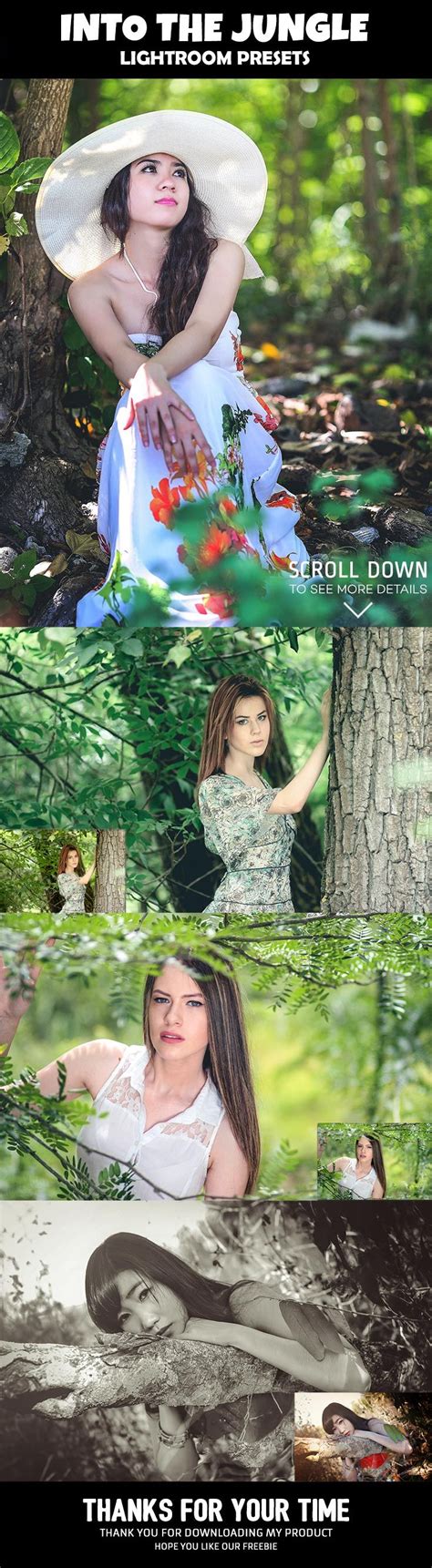 Download free lightroom green jungle presets presets today and transform your images with amazing new looks. Free Into The Jungle Lightroom Presets Ver.1 | Lightroom ...