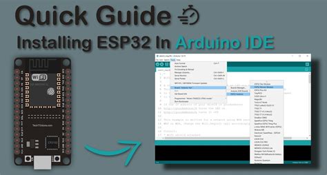 Installing Esp In Arduino Ide Quick Guide Techtonions Com