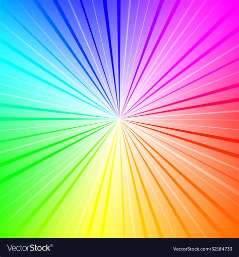 Colorful Radial Gradient Background Made Vector Image