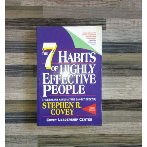 Jual THE 7 HABITS OF HIGHLY EFFECTIVE PEOPLE (ORIGINAL) | Shopee Indonesia