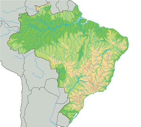 Mapa Hidrográfico Do Brasil Edulearn
