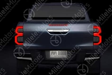2021 Toyota Hilux Facelift Leaked With Tacoma Inspired Design