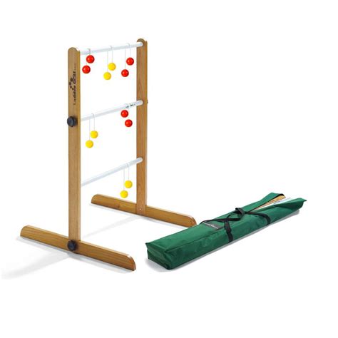 Single Ladder Ball Game 2 Colors Ladder Golf Ladder Ball Wooden Games