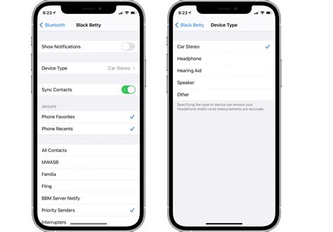 Ios Set A Category For Bluetooth Devices To Get The Best Experience