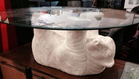 Trending price is based on prices over last 90 days. White Bear Coffee Table Polar Bear Living Room | Weird ...