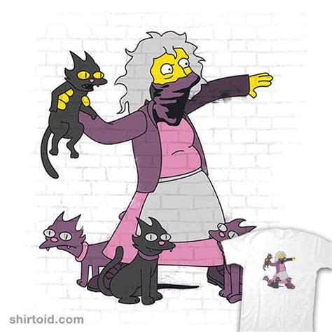 Eleanor Cat Thrower Simpsons Art Simpsons Characters Simpsons Funny