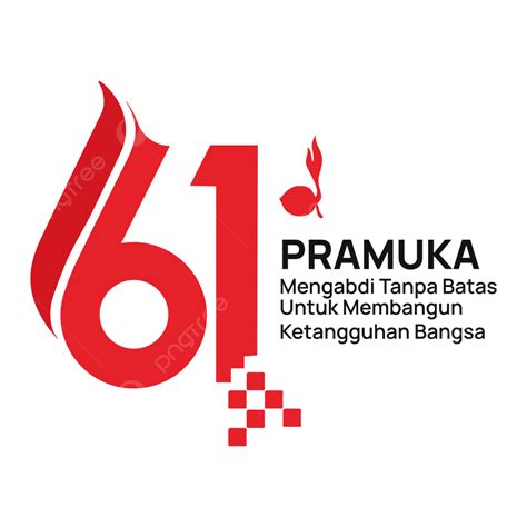Logo Hari Pramuka 2022 Hut Ke 61 Png Descargar 14 Agustus Oficial Png