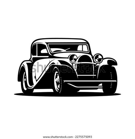 Luxury Vintage Car Illustration Vector Stock Vector Royalty Free 2275575093 Shutterstock