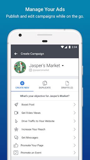 Updated Facebook Ads Manager Android App Download 2023