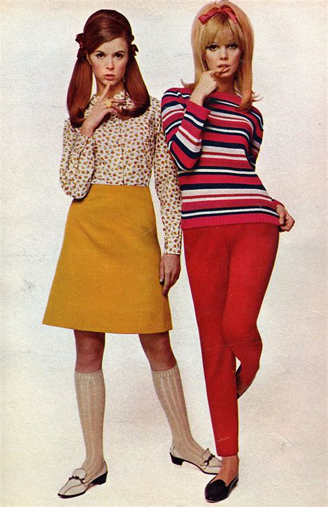 60s Girl Fashion From Seventeen Magazine 1967 Simon Lundgren Flickr