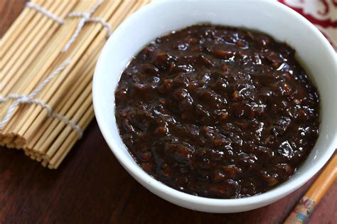 best homemade black bean sauce aka black bean garlic sauce or black bean paste the daring