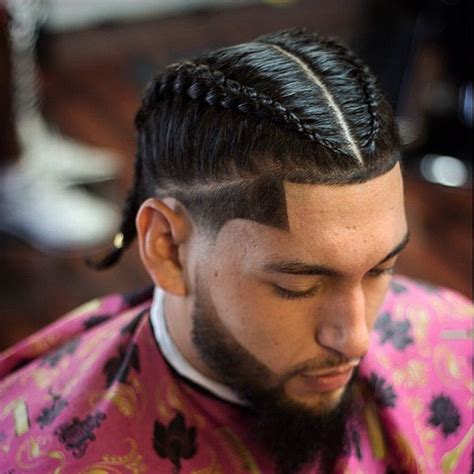 Only the side hair is braided, thus giving it that undercut hairstyle. Braid Styles for Men, Braided Hairstyles for Black Man