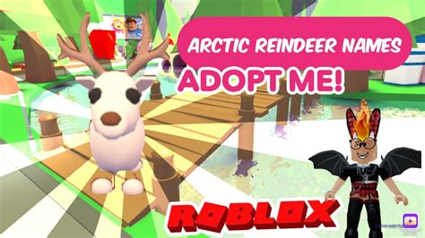 21 Name Suggestions For Your Arctic Reindeer In New Pets Adopt Me ️