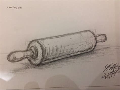 Rolling Pin Drawing At Explore Collection Of