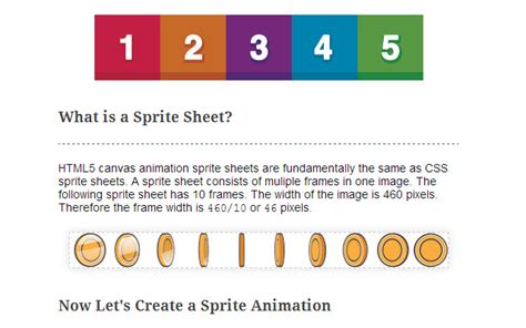 02 Sprite Animation Javascript Tutorial Medianic