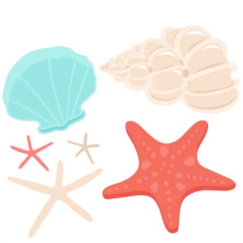 Download High Quality Beach Clipart Seashell Transparent Png Images
