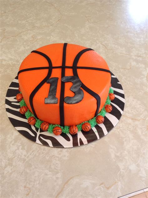 Basketball Cake For A Girl Basketball Cake Basketball Birthday Cake Girl Cakes