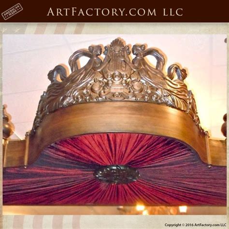 Victorian iron beds the victorian era named for queen victoria of england, ran from the mid 1800's to the turn of the century, which by the way coincides with her reign. Victorian Canopy Bed: Solid Wood Handcrafted With Fine Art ...