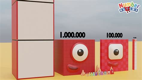 Looking For Numberblocks Comparison Ten Club 10 To 10 000 000 Super Big