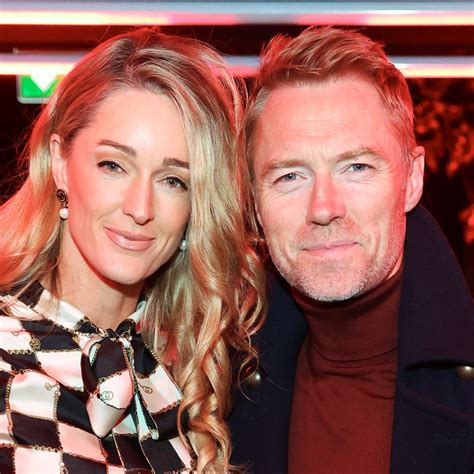 Ronan Keating S Wife Storm Shows Off Her Baby Bump In A Strapless Blush