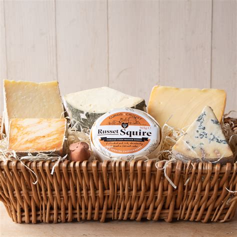 Christmas Cheese Hampers And Ts Cornish Cheese T Basket