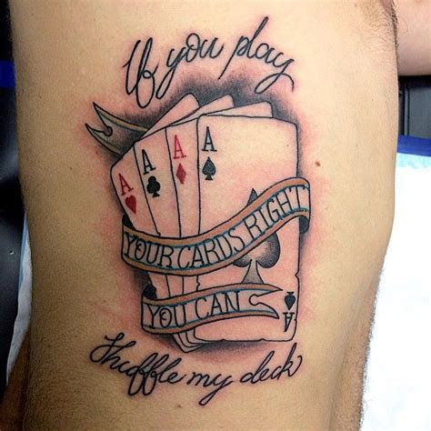 How To Make Tattoo Ink Out Of Playing Cards Kutrli