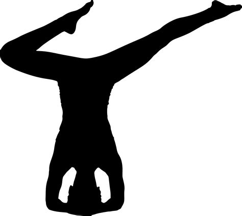 Download HD Free Download Silhouette Yoga Poses Png Clipart Yoga Clip Art Library