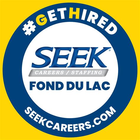 Seek Careersstaffing Fond Du Lac Wi